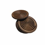 Glassbrikke Bøk Virvel